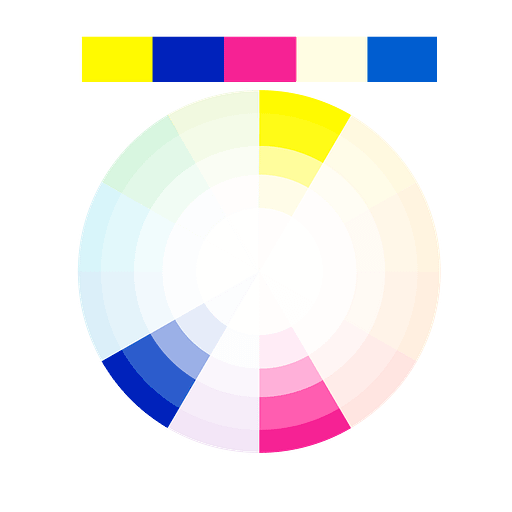Schema Dei Colori Complementari Divergenti